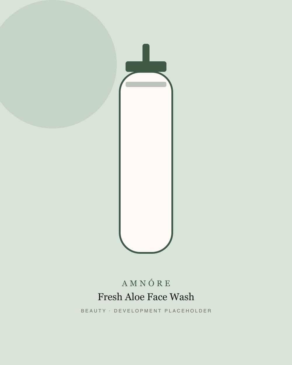 Amnore Fresh Aloe Face Wash