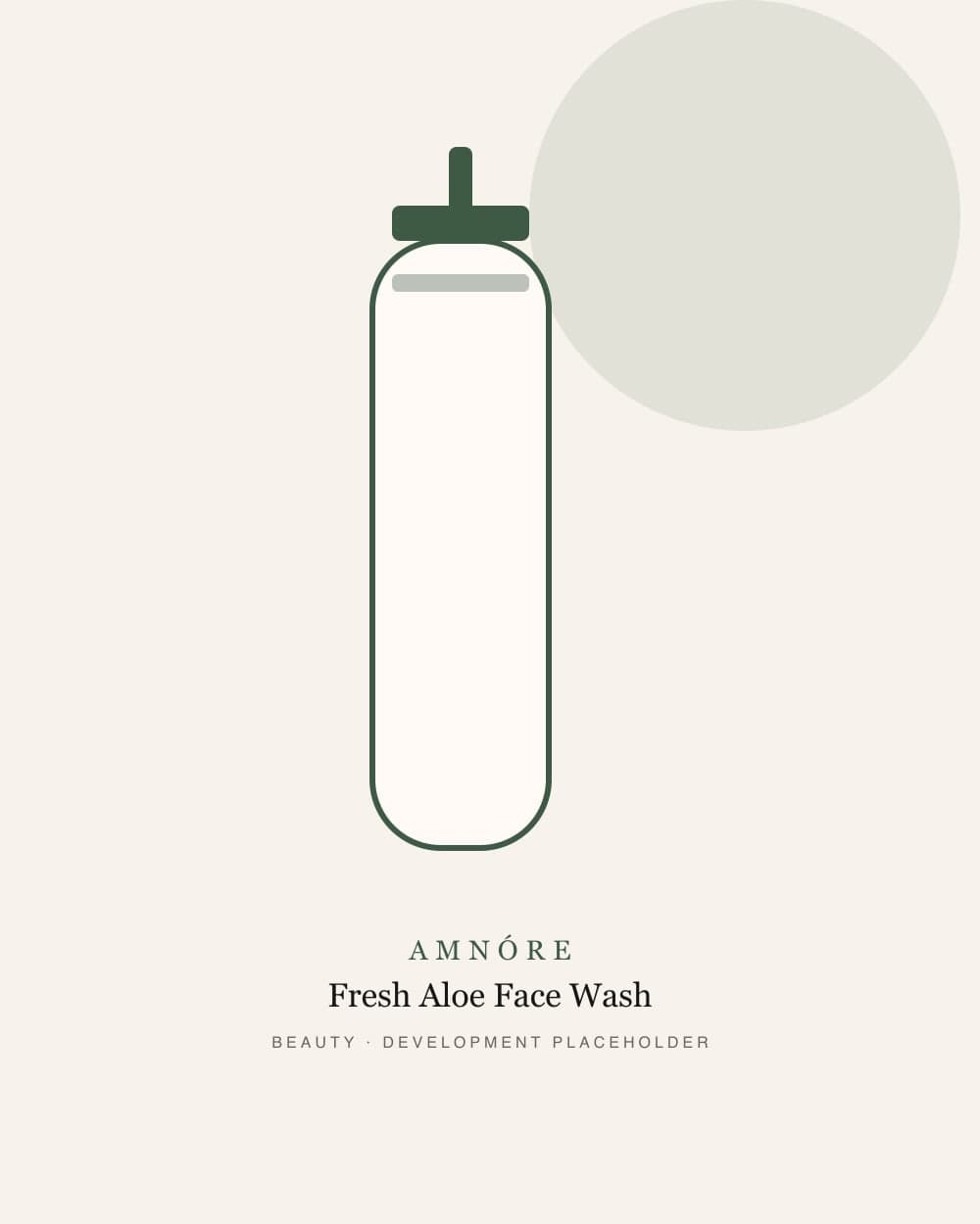 Amnore Fresh Aloe Face Wash, view 3