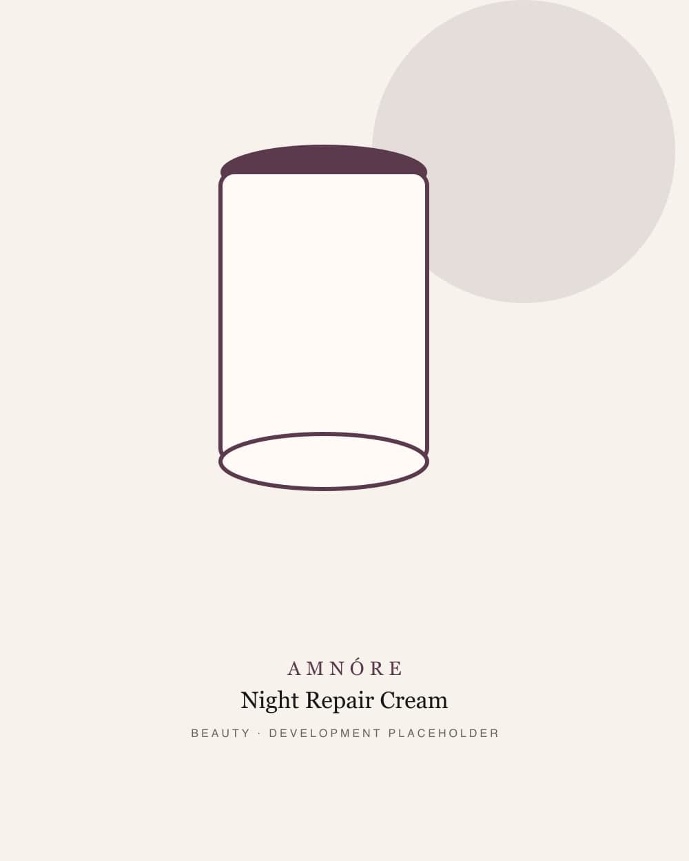 Amnore Night Repair Cream, view 3