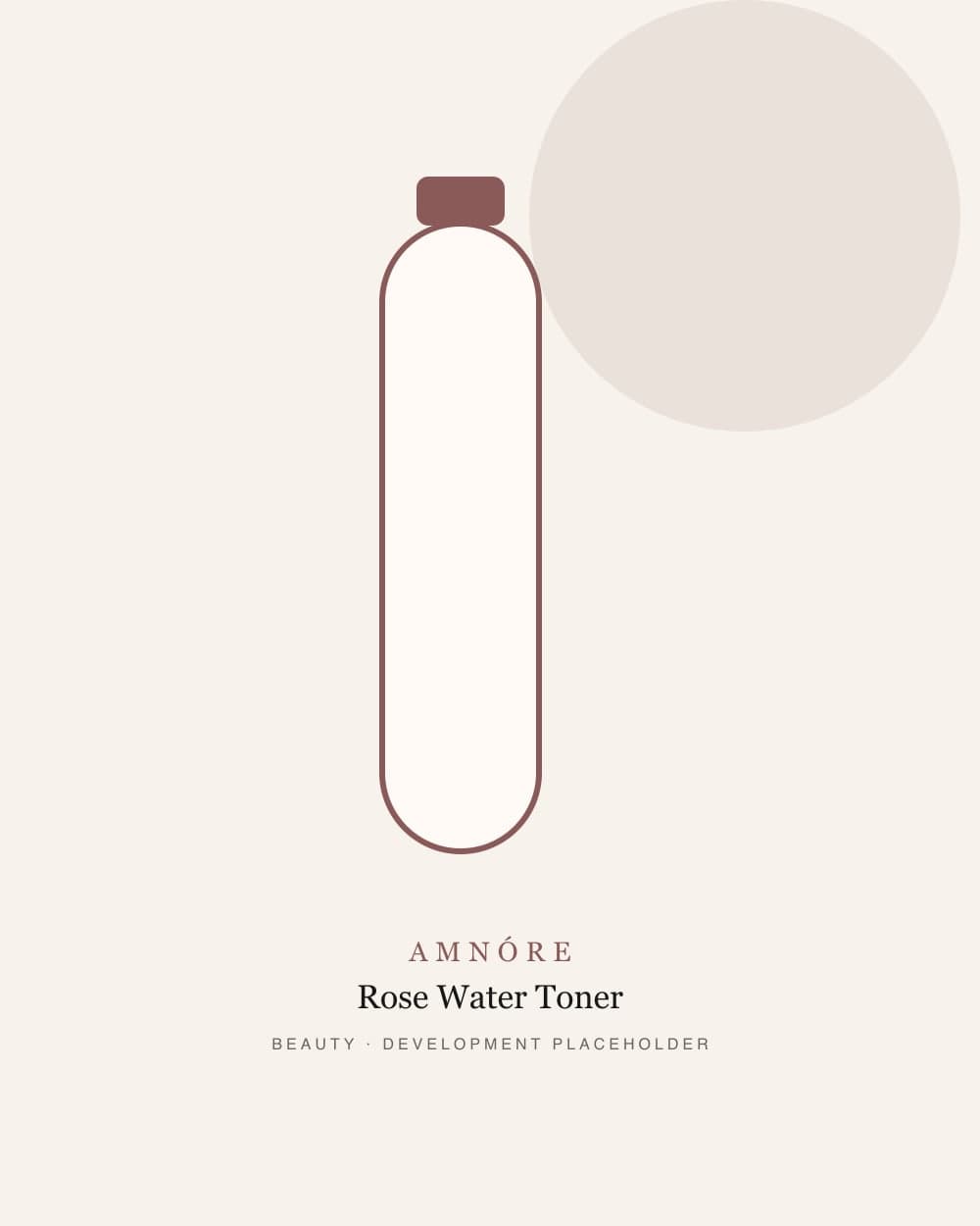 Amnore Rose Water Toner, view 3